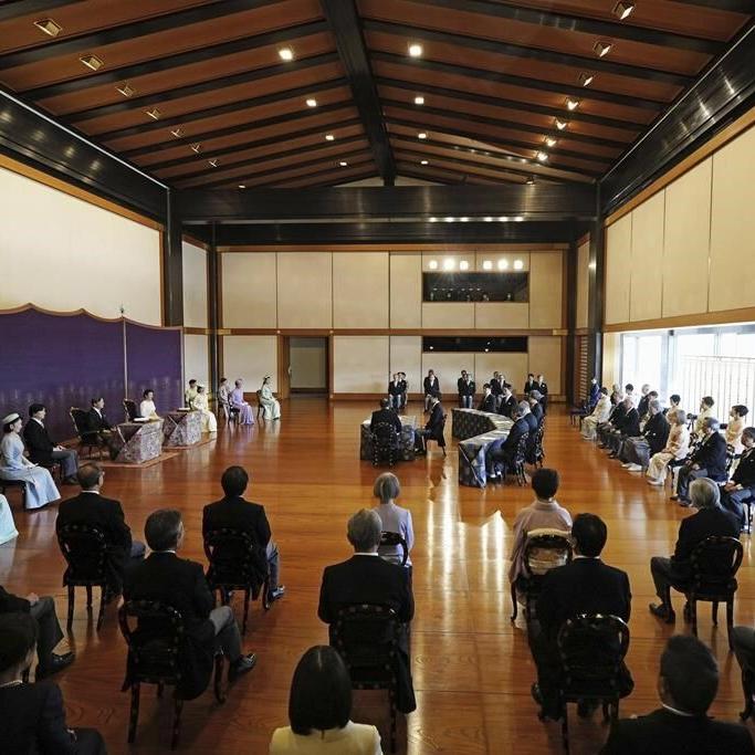 Japan's imperial family hosts a poetry reading with a focus on peace to welcome the new year